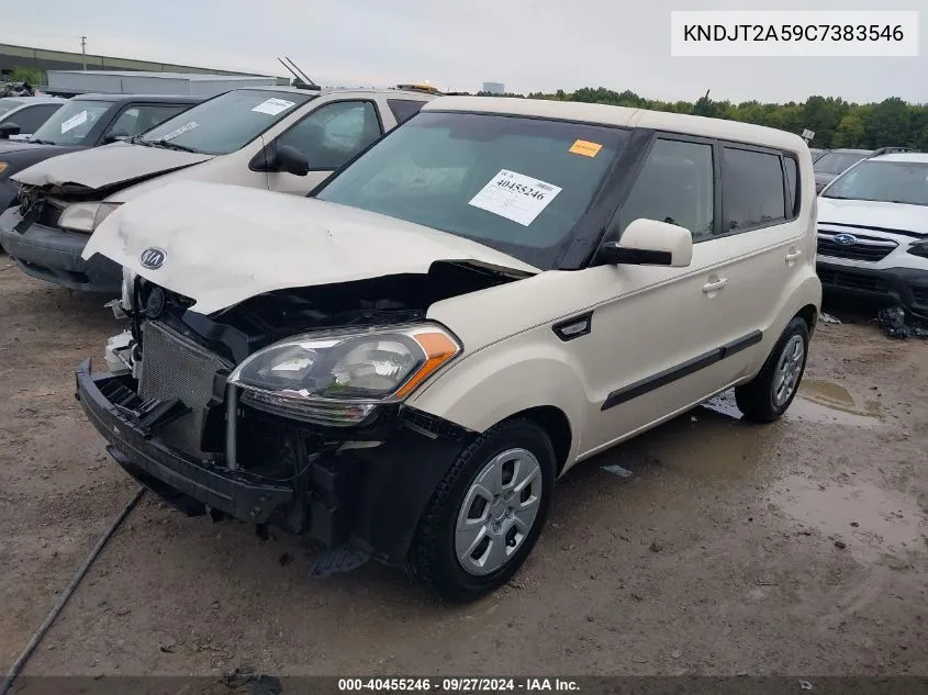 KNDJT2A59C7383546 2012 Kia Soul