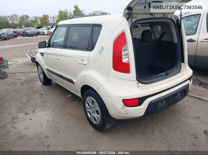 KNDJT2A59C7383546 2012 Kia Soul