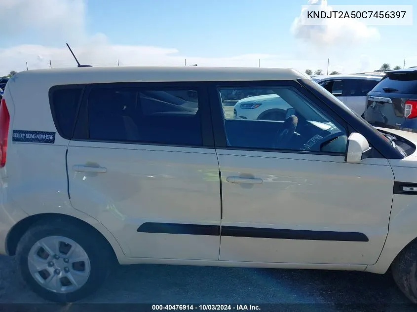 2012 Kia Soul VIN: KNDJT2A50C7456397 Lot: 40476914