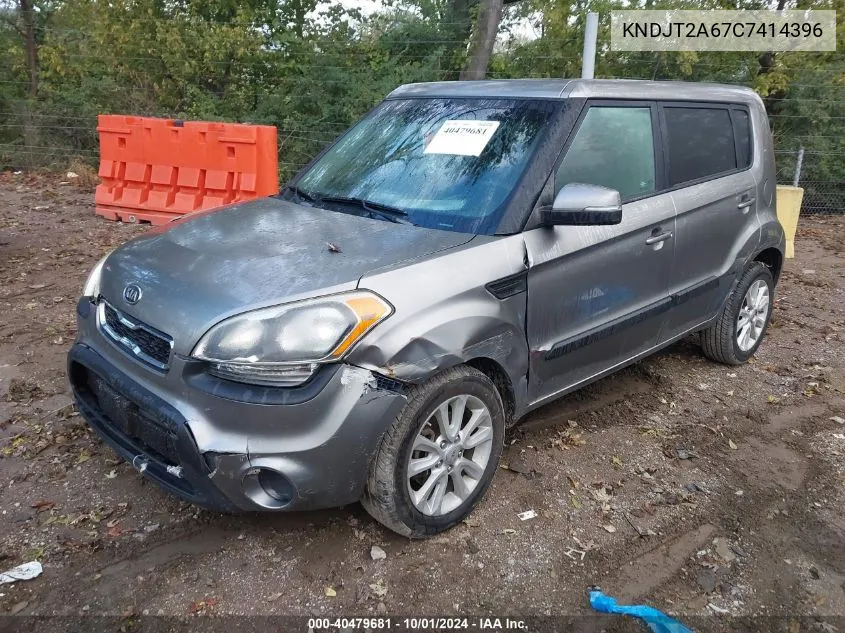 2012 Kia Soul +/!/Sport VIN: KNDJT2A67C7414396 Lot: 40479681