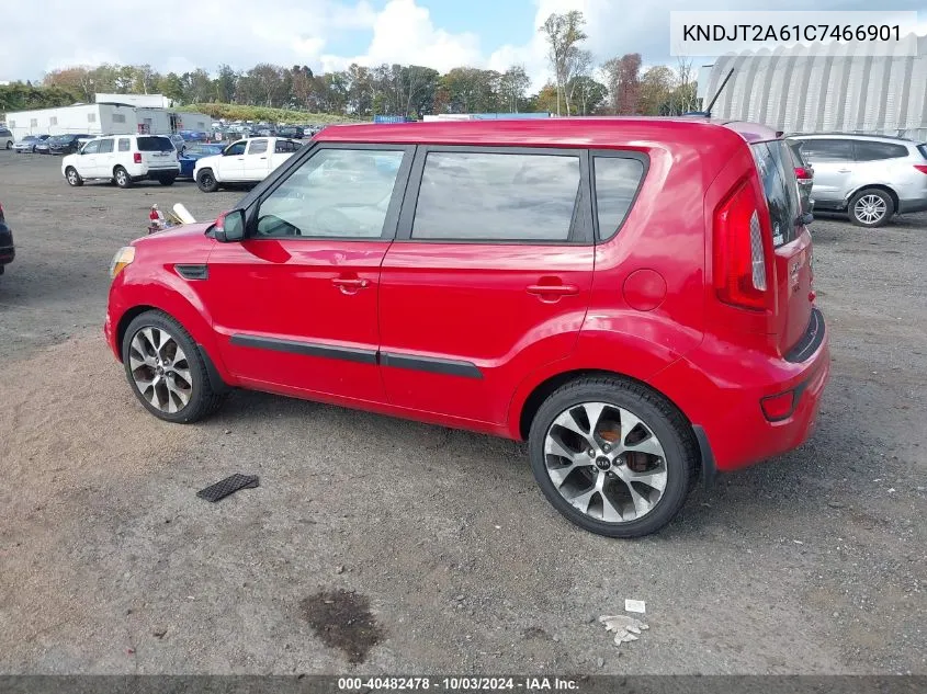 2012 Kia Soul ! VIN: KNDJT2A61C7466901 Lot: 40482478