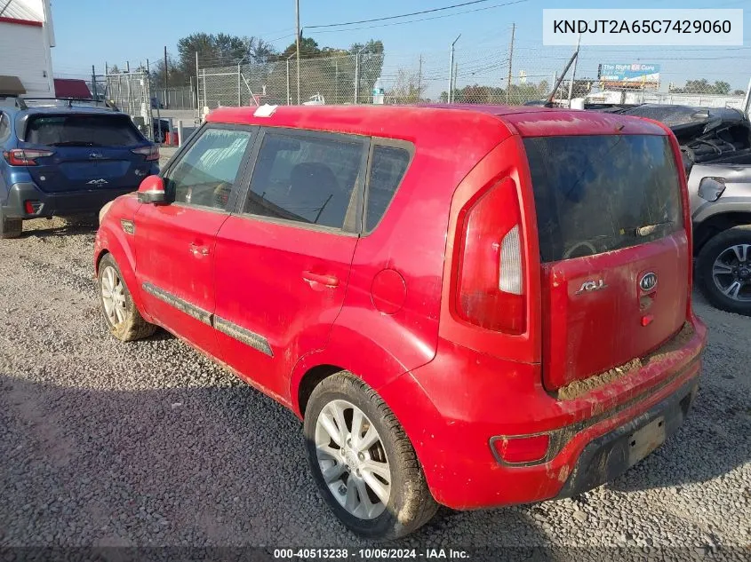 KNDJT2A65C7429060 2012 Kia Soul +/!/Sport