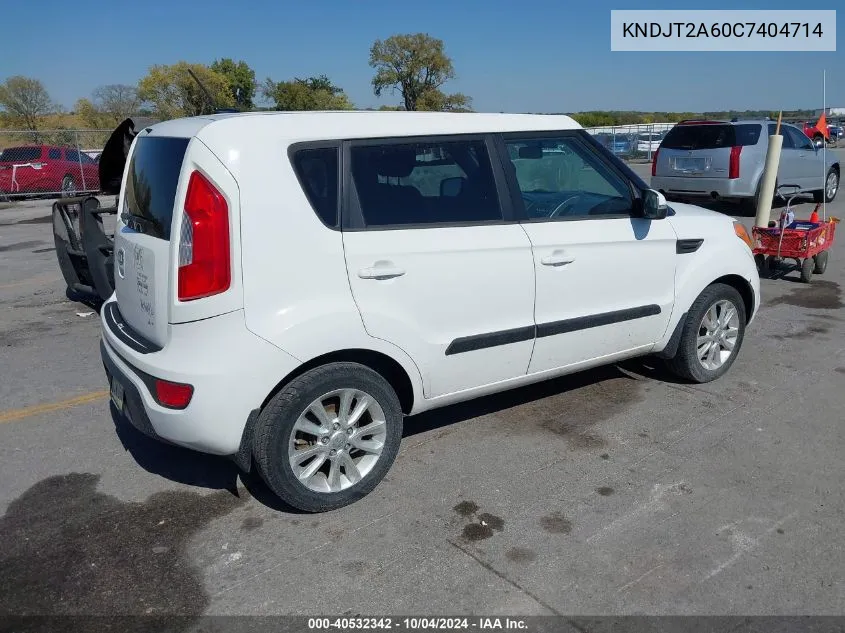 KNDJT2A60C7404714 2012 Kia Soul +