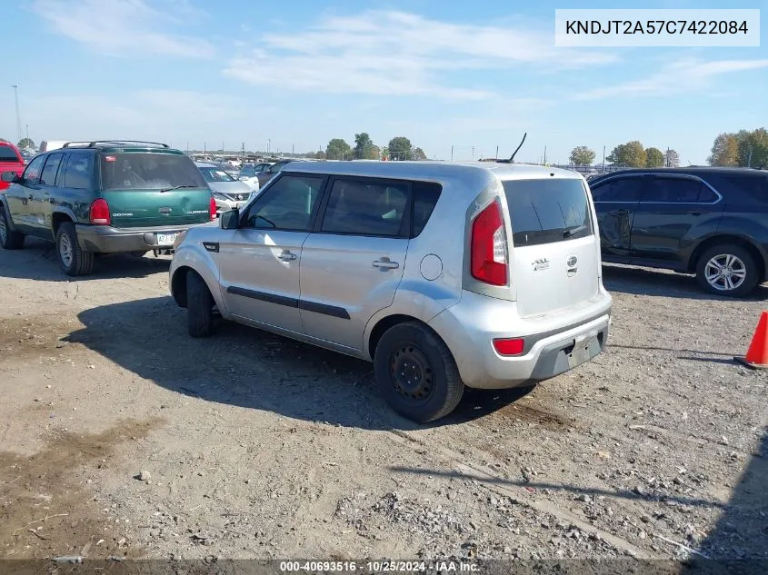 KNDJT2A57C7422084 2012 Kia Soul