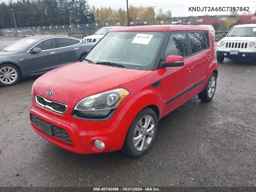 2012 Kia Soul ! VIN: KNDJT2A65C7397842 Lot: 40742498