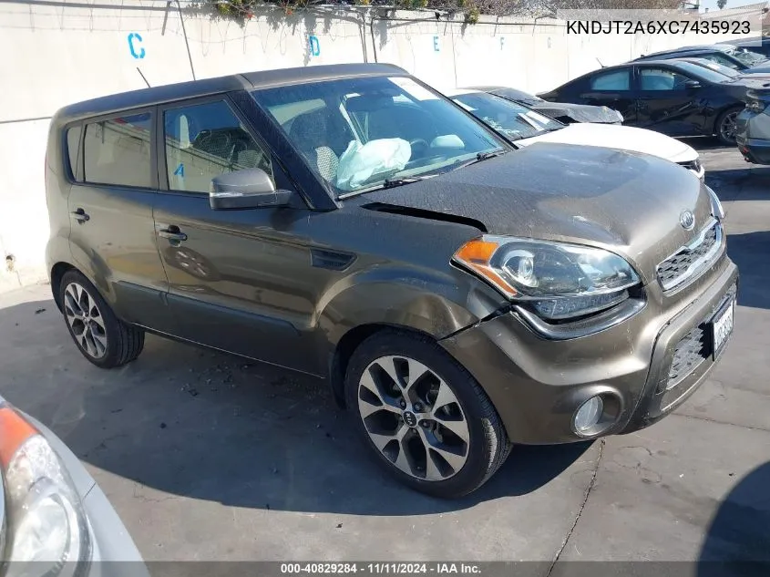 2012 Kia Soul ! VIN: KNDJT2A6XC7435923 Lot: 40829284