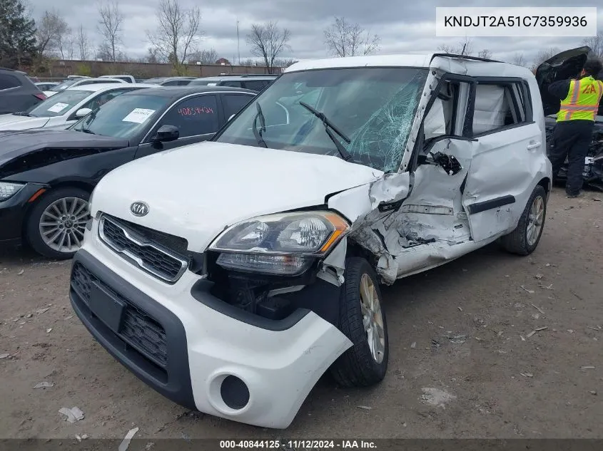 KNDJT2A51C7359936 2012 Kia Soul