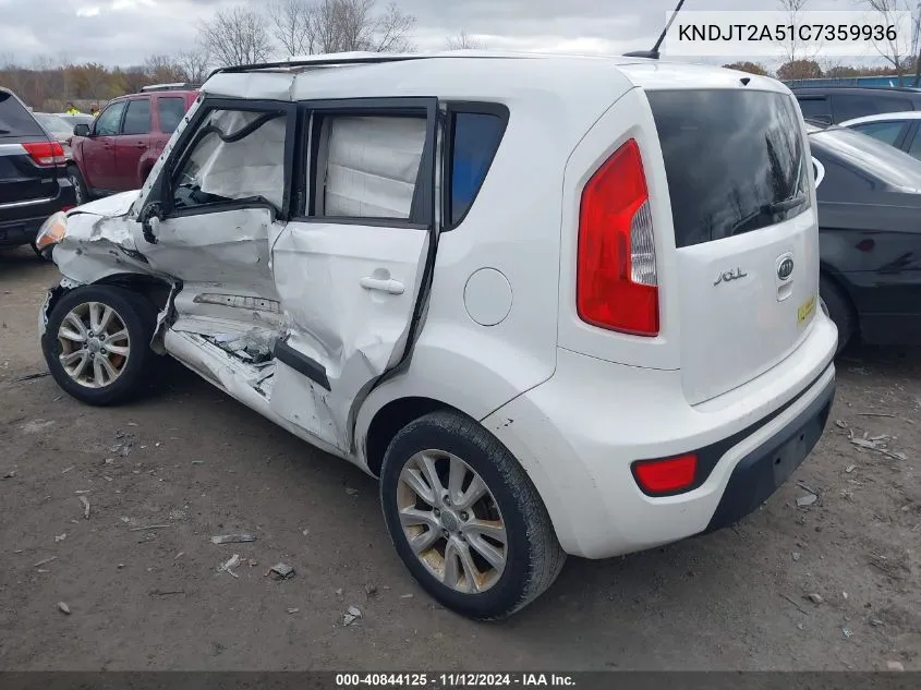 KNDJT2A51C7359936 2012 Kia Soul