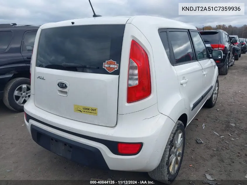 KNDJT2A51C7359936 2012 Kia Soul