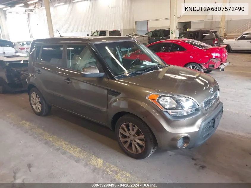 KNDJT2A68D7572490 2013 Kia Soul +