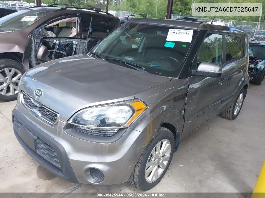 KNDJT2A60D7525647 2013 Kia Soul +