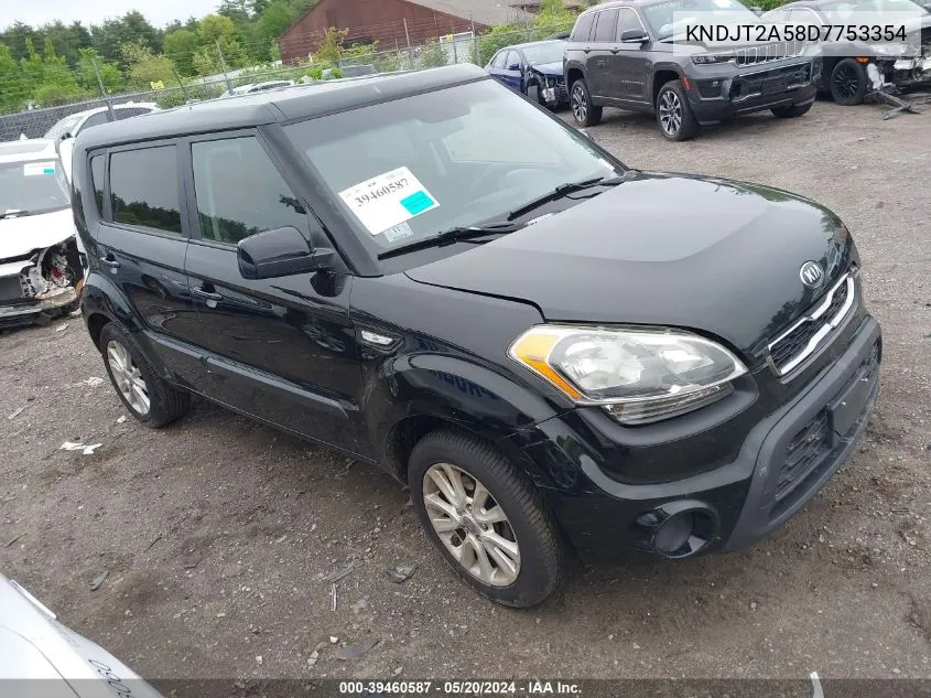 2013 Kia Soul VIN: KNDJT2A58D7753354 Lot: 39460587