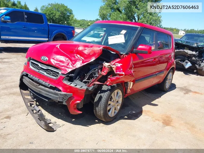 2013 Kia Soul VIN: KNDJT2A52D7606463 Lot: 39578771