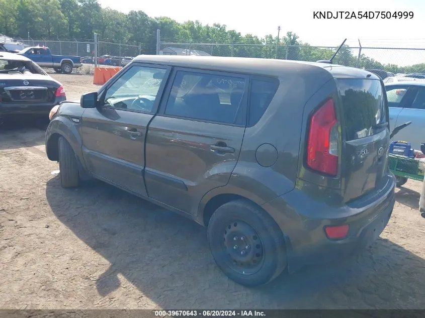 KNDJT2A54D7504999 2013 Kia Soul