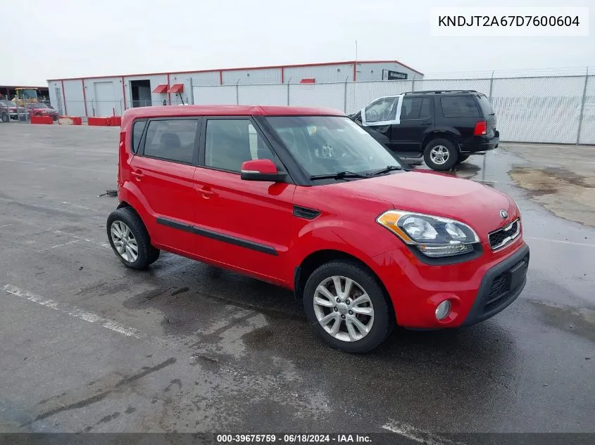 KNDJT2A67D7600604 2013 Kia Soul +