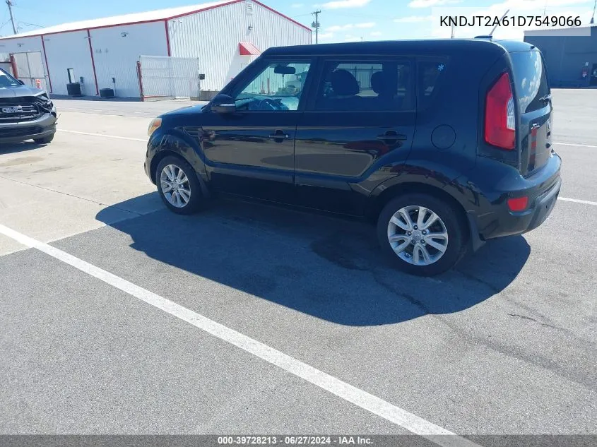 2013 Kia Soul + VIN: KNDJT2A61D7549066 Lot: 39728213