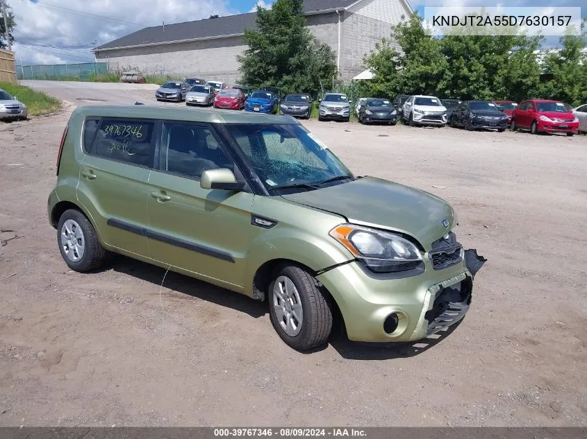 2013 Kia Soul VIN: KNDJT2A55D7630157 Lot: 39767346