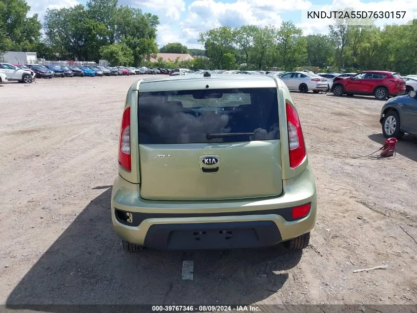 2013 Kia Soul VIN: KNDJT2A55D7630157 Lot: 39767346