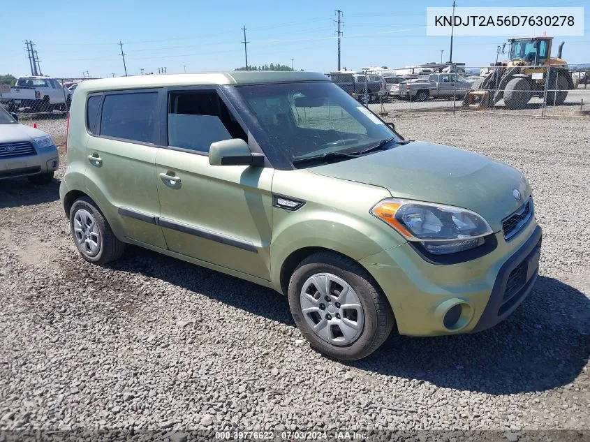 KNDJT2A56D7630278 2013 Kia Soul