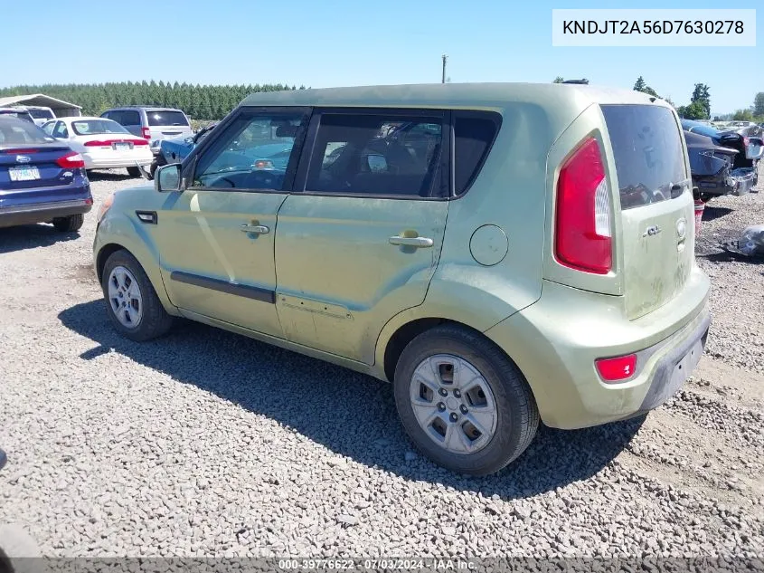 KNDJT2A56D7630278 2013 Kia Soul