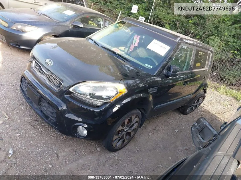 2013 Kia Soul ! VIN: KNDJT2A62D7749695 Lot: 39783001