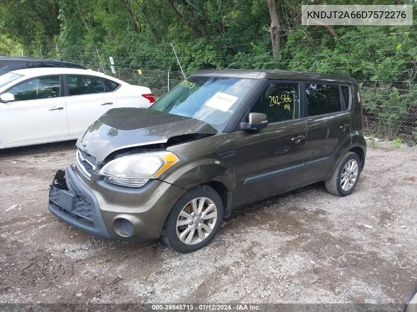 2013 Kia Soul + VIN: KNDJT2A66D7572276 Lot: 39845713