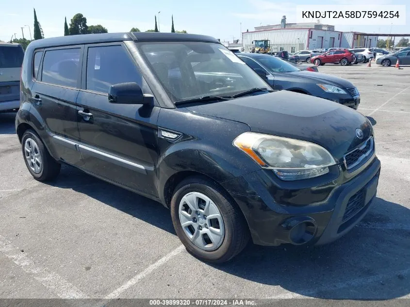 2013 Kia Soul VIN: KNDJT2A58D7594254 Lot: 39899320