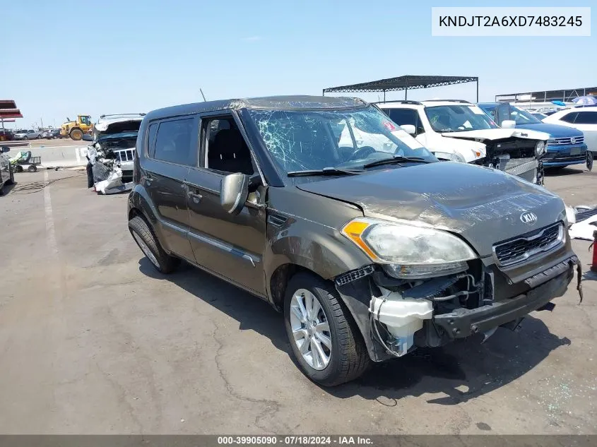 KNDJT2A6XD7483245 2013 Kia Soul +