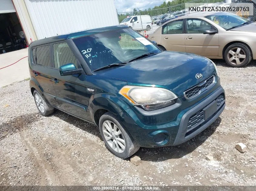 2013 Kia Soul VIN: KNDJT2A53D7628763 Lot: 39909214