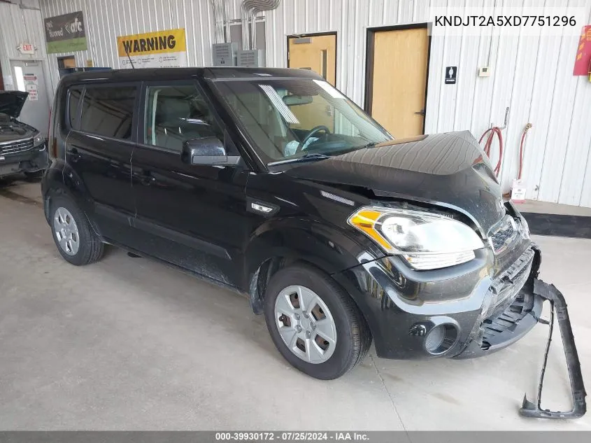 KNDJT2A5XD7751296 2013 Kia Soul