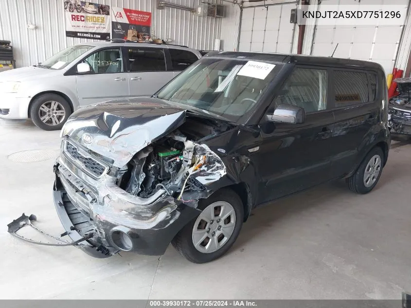 KNDJT2A5XD7751296 2013 Kia Soul