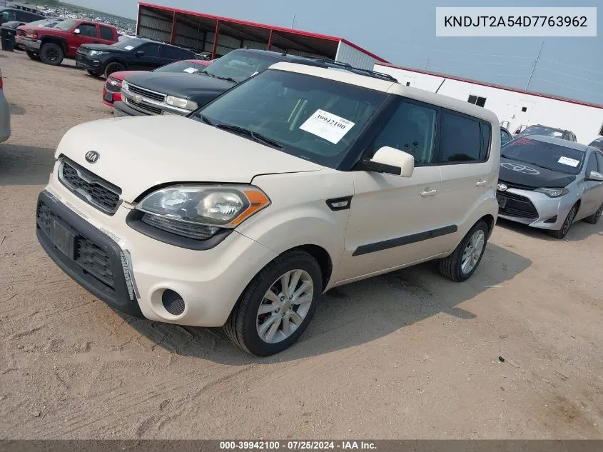 2013 Kia Soul VIN: KNDJT2A54D7763962 Lot: 39942100