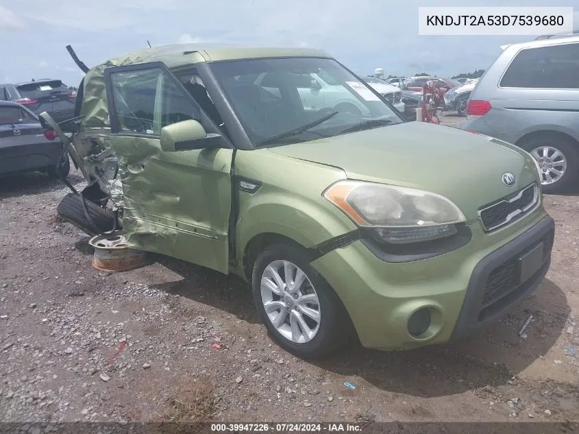 KNDJT2A53D7539680 2013 Kia Soul