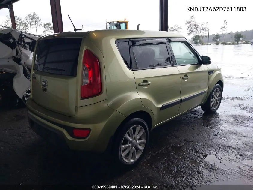 KNDJT2A62D7611803 2013 Kia Soul +