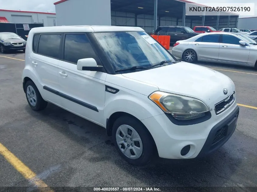 KNDJT2A59D7526190 2013 Kia Soul