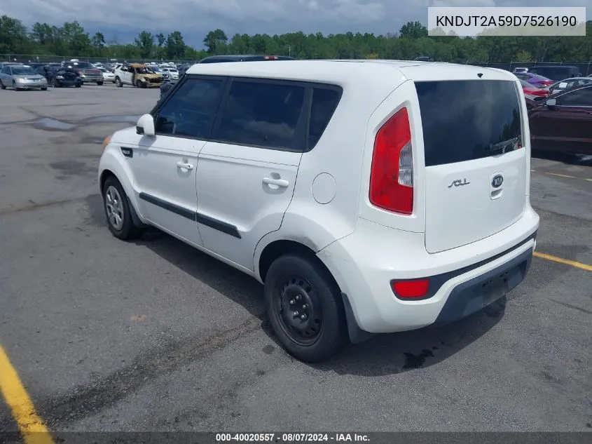 KNDJT2A59D7526190 2013 Kia Soul