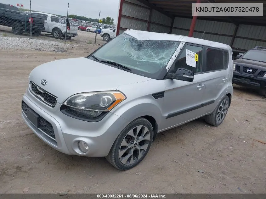 KNDJT2A60D7520478 2013 Kia Soul !/+