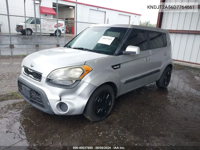 2013 Kia Soul VIN: KNDJT2A56D7764661 Lot: 40037683