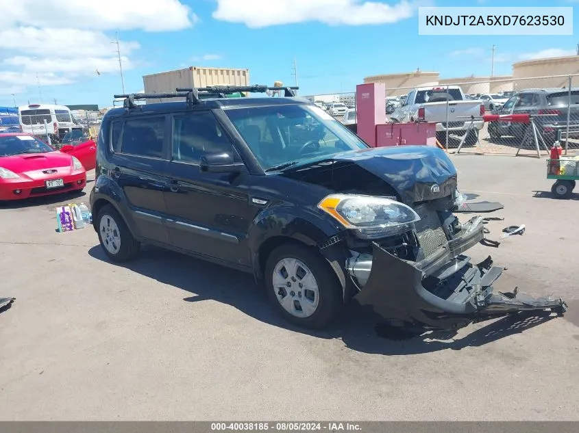 2013 Kia Soul VIN: KNDJT2A5XD7623530 Lot: 40038185