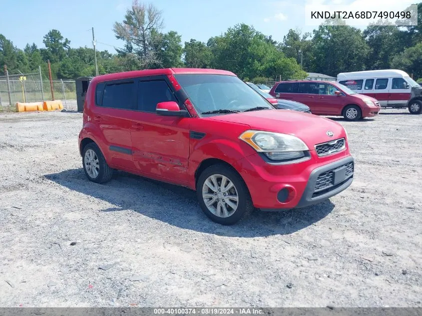 KNDJT2A68D7490498 2013 Kia Soul +