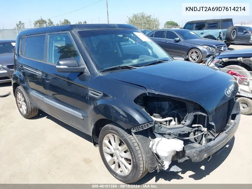 2013 Kia Soul + VIN: KNDJT2A69D7614214 Lot: 40101354