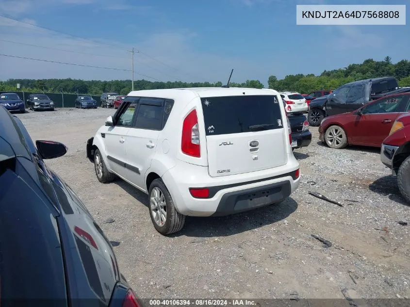 KNDJT2A64D7568808 2013 Kia Soul +