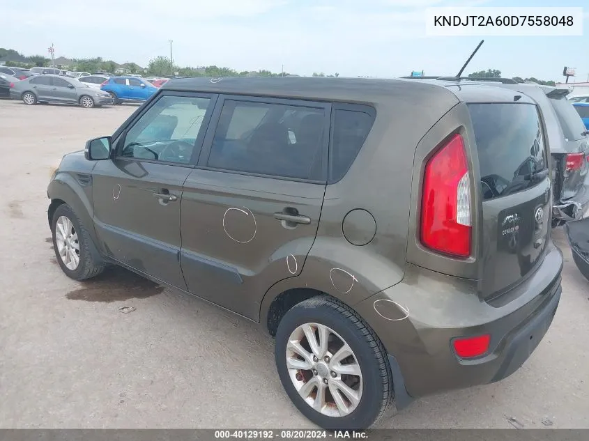 KNDJT2A60D7558048 2013 Kia Soul +/!/Sport