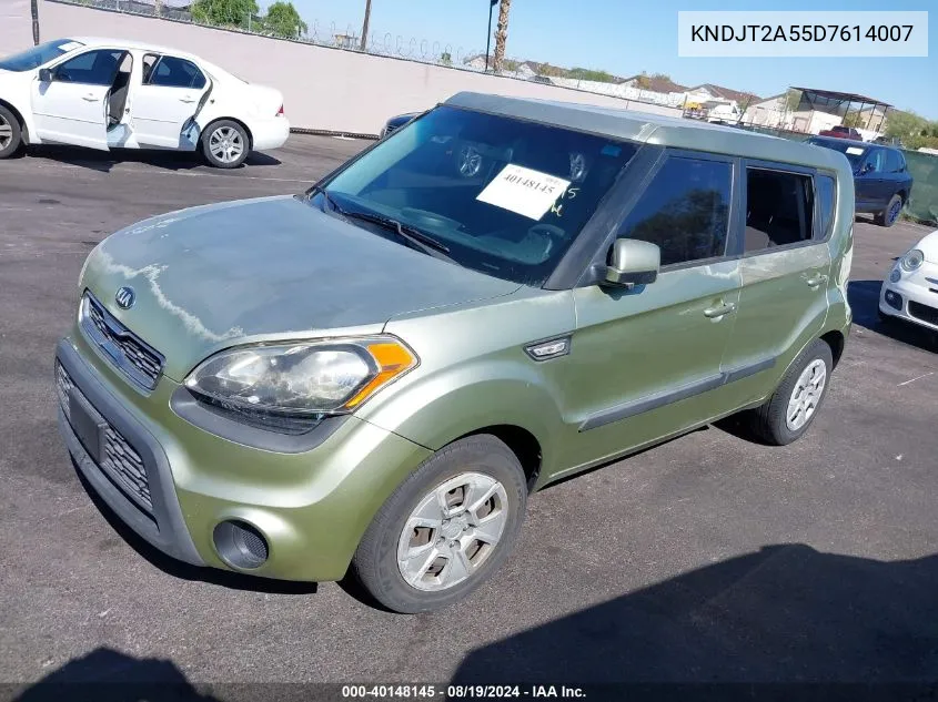 KNDJT2A55D7614007 2013 Kia Soul