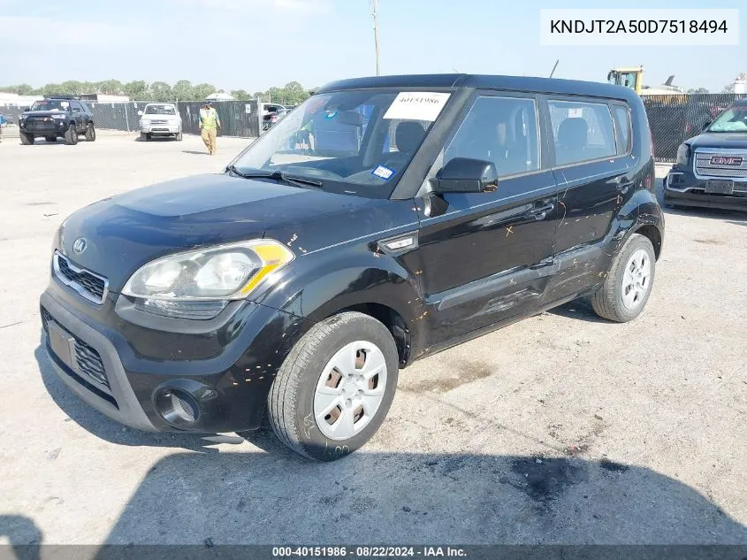 KNDJT2A50D7518494 2013 Kia Soul