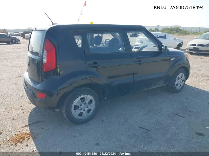 KNDJT2A50D7518494 2013 Kia Soul