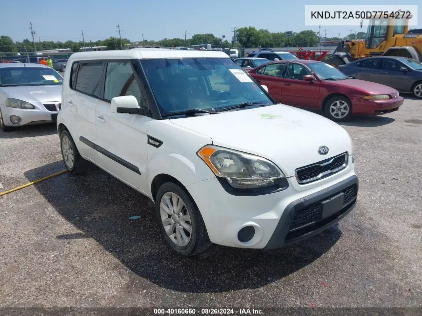 2013 Kia Soul VIN: KNDJT2A50D7754272 Lot: 40160660