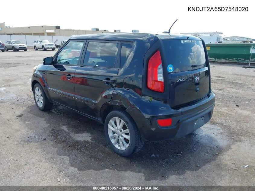 KNDJT2A65D7548020 2013 Kia Soul +