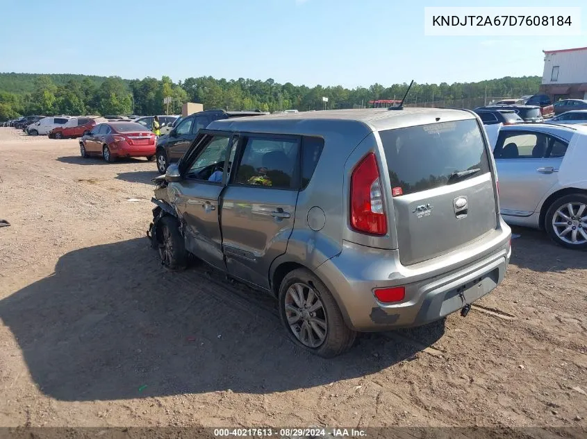 KNDJT2A67D7608184 2013 Kia Soul +