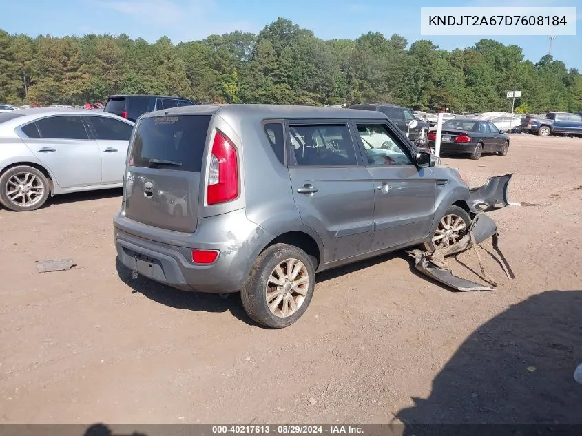 KNDJT2A67D7608184 2013 Kia Soul +